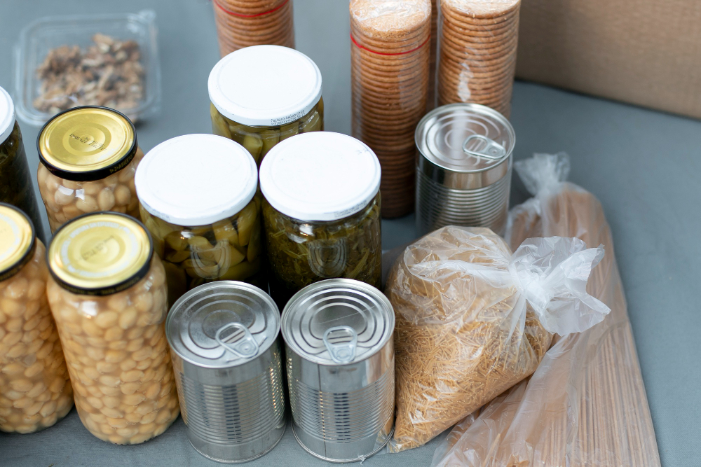 Canned and preserved foods wholesale category